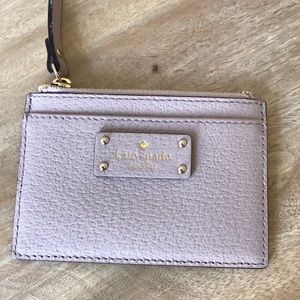 Kate Spade mini zip wallet